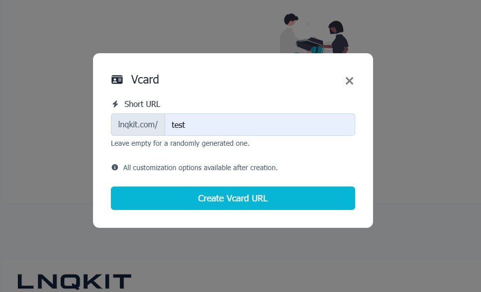 How to Create a vCard on LNQKIT: Digital Business Card QR Code Generator