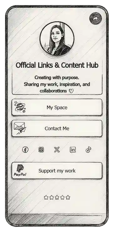 Screenshot of biolink page examples